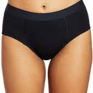 Thinx Super Organic Cotton Brief (Black)